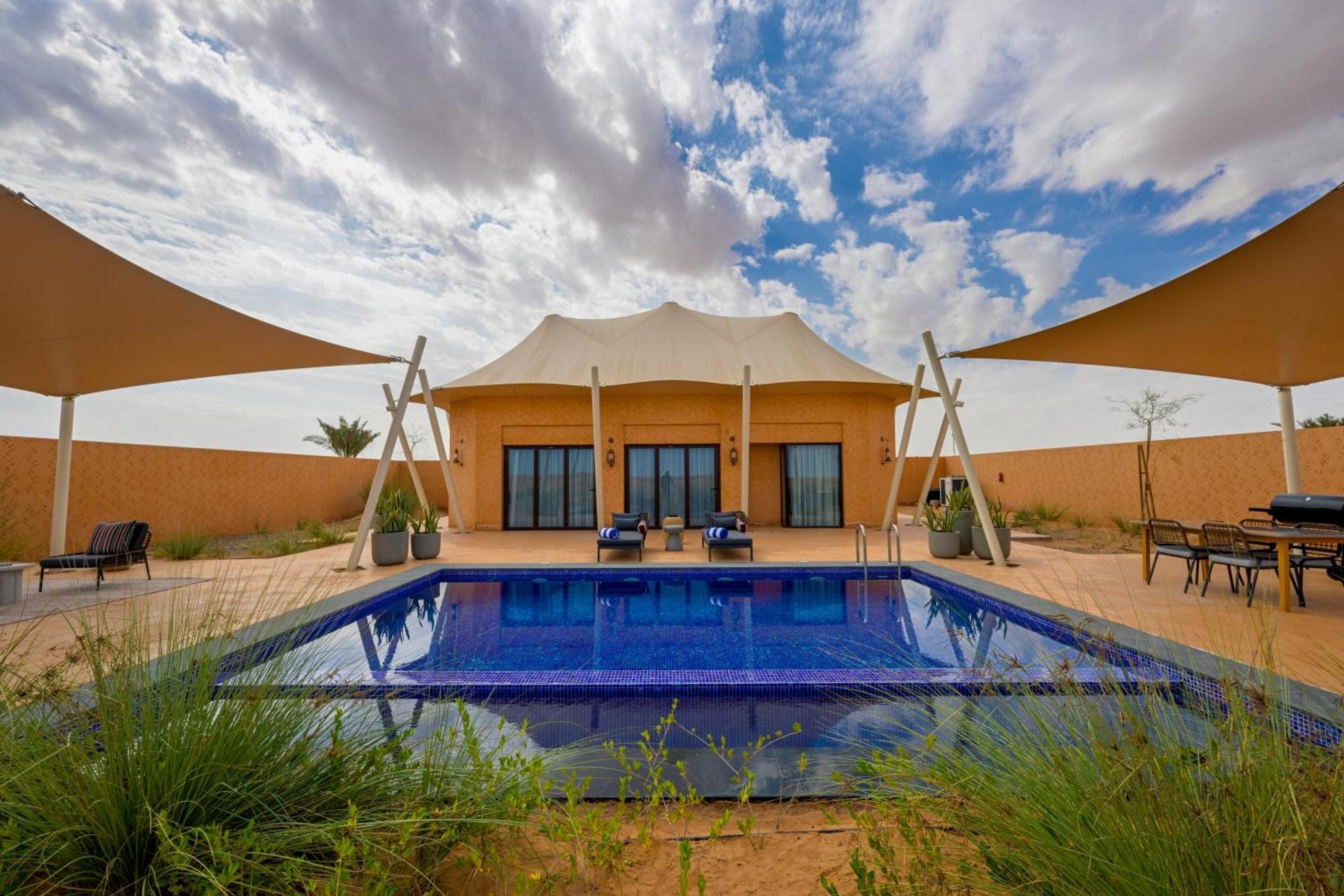 Отель Al Badayer Retreat By Sharjah Collection Margham Экстерьер фото Al Maha Desert Resort