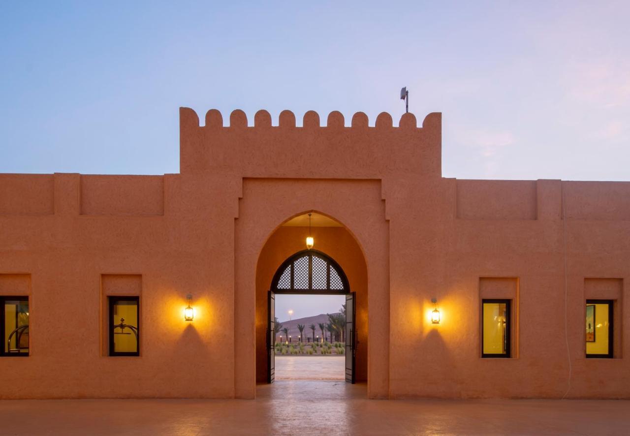 Отель Al Badayer Retreat By Sharjah Collection Margham Экстерьер фото Entrance to the hotel